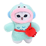 Мягкая игрушка «Кошечка в костюме» на брелоке, 12 см 10091821