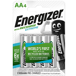 Аккумулятор ENERGIZER R06 2300 Ah Extreme BL-4 (4 шт.)