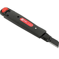 Нож строительно-монтажный 18 мм НСМ-80 (SK4) Heavy Duty (до 60 кг) EKF Professional