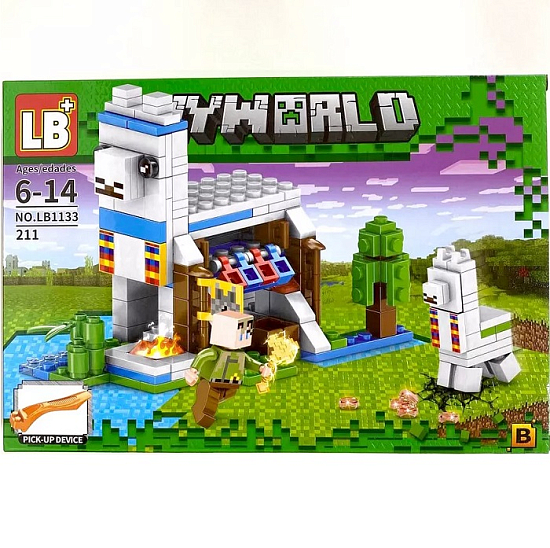 Конструктор My World большой (211-255 деталей)