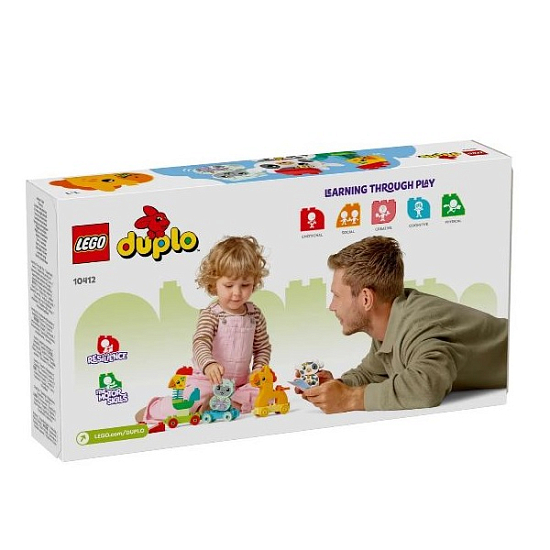 Конструктор LEGO DUPLO 10412 Поезд с животными
