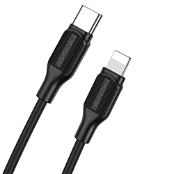 Кабель Lightning <--> Type-C  1.2м BOROFONE BX42, Encore PD , черный