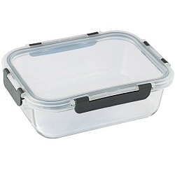 Контейнер Praktisch, объем: 1500 мл, из жаропрочного стекла с пластик крышкой 106072