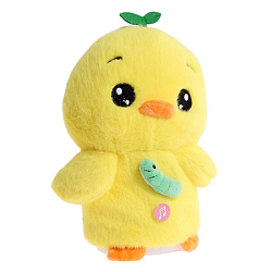 Интерактивная игрушка - повторюшка «Крутыш Цыпа», звук, повторяет слова, танцует 10681687