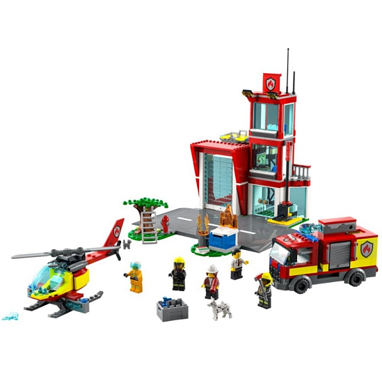 Конструктор LEGO City 60320 Пожарная часть