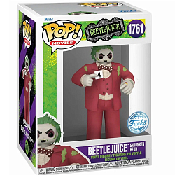 Фигурка Funko POP! Movies Beetlejuice S3 Beetlejuice (Shrunken Head) (Exc) (1761) 84862