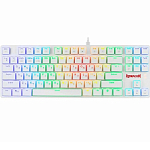 Клавиатура REDRAGON Anubis RGB белая (беспроводная/ проводная/ механическая/ TKL 80%/ Bluetooth/ RF 2.4/ USB)