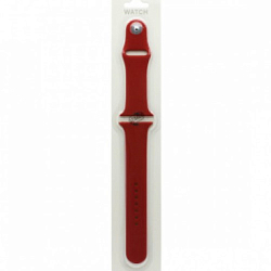 Силиконовый ремешoк MOBI для Apple Watch 42mm красный