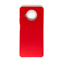 Задняя накладка SILICONE COVER для Xiaomi Mi10T Lite красная