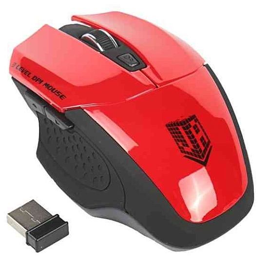 Мышь БП JET.A Comfort OM-U38G красная