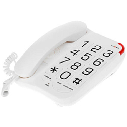 Телефон TEXET TX-201 белый