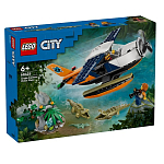 Конструктор LEGO CITY 60425 Исследователь джунглей: водный самолет