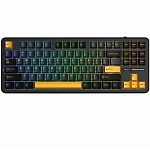 Клавиатура AULA F87 3in1 Black-Dark Blue-Orange