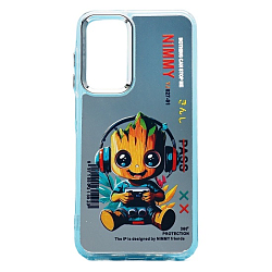 Задняя накладка PC092 для Samsung Galaxy A25 (груд) (transparent)