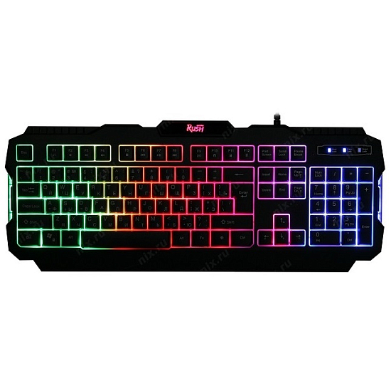 Клавиатура SMARTBUY RUSH Warrior 308, черная, USB
