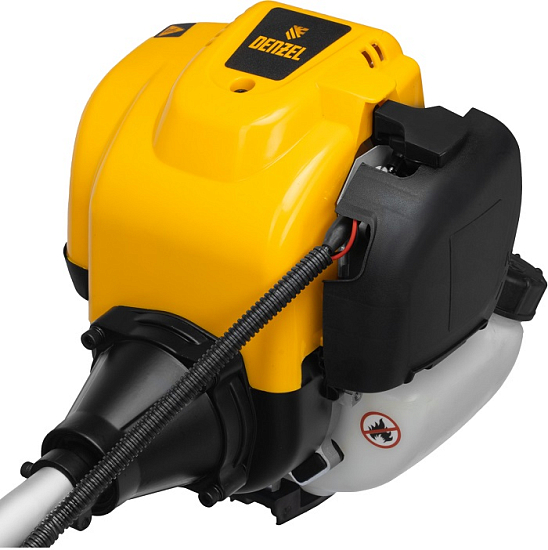 Триммер бензиновый DENZEL DTL-37-4T, 4-тактный, 37 см3, неразъемная штанга