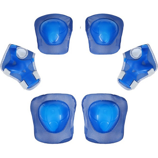 Защита роликовая, размер универсальный, цвет синий 4045083