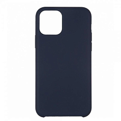Задняя накладка SILICON CASE для iPhone 12 Pro тёмно-синий
