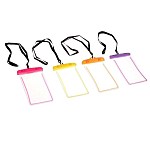 Водонепроницаемый чехол для телефона LuazON, 17х10 см, с отражателем, два фиксатора, МИКС 3916182