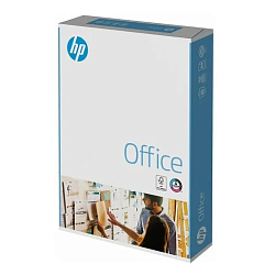 Бумага офисная А4, 80г/м2, 500л, марка В, HP OFFICE, ColorLok, Россия, 153%(CIE)