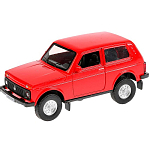 Модель Технопарк LADA4X4 красный   в коробке