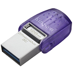 USB 128Gb Kingston DataTraveler microDuo 3C (USB 3.0/3.2 + Type C)