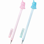 Ручка с топпером с блёстками шариковая FUNSTER "SHINY MIX", СИНЯЯ 144371