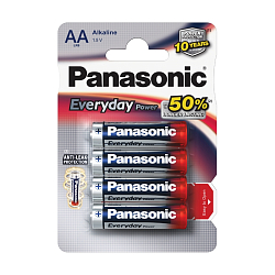 Элемент питания PANASONIC LR6 Everyday Power BL-4 (48/240)