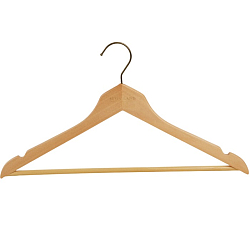 Плечики - вешалки для одежды SL Home, 4 шт, дерево лотос, 44×24,5 см