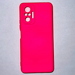 Силиконовый чехол NANO для Xiaomi Redmi Note 10 Pro (Фуксия)
