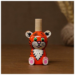 Свистулька "Тигренок рыжий", ручная роспись 6629382