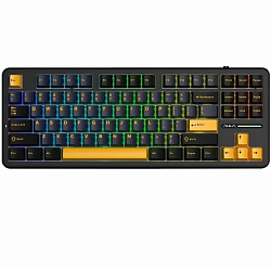 Клавиатура AULA F87 3in1 Black-Dark Blue-Orange