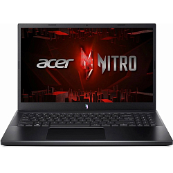 Ноутбук игровой 15.6" ACER Nitro V 15 ANV15-51-530Q (InteCore i5-13420H/ 16GB/ SSD 512GB/  RTX 3050 6GB/ DOS) (NH.QN9CD.00E), black