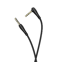 Кабель Jack 3.5 <--> Jack 3.5  2.0м HOCO UPA14 черный