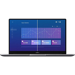 Ноутбук 15.6" HUAWEI MateBook B3-510 space grey (Core i3-10110U/ 8GB/ SSD 256GB/ W10 Pro) (53012JEG) (УЦЕНКА)