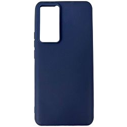 Силиконовый чехол DF для Xiaomi 12T/12T Pro DF xiCase-71 (blue)