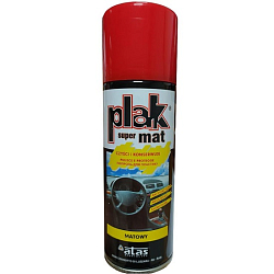 Полироль пластика PLAK 200мл клубника матовая