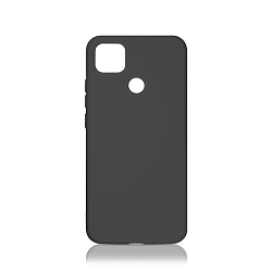 Силиконовый чехол DF для Xiaomi Redmi 9C DF xiOriginal-14 (black) с микрофиброй