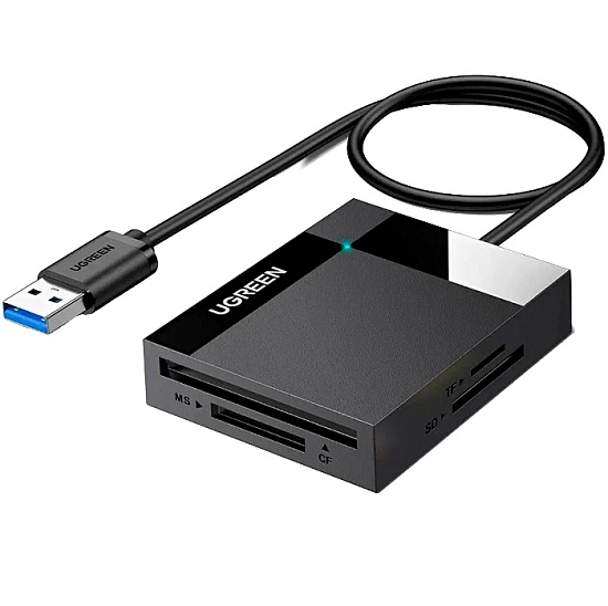 Кардридер UGREEN CR125 (30333) серый