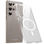 Задняя накладка KEEPHONE HYBRID PRO MAGSAFE для Samsung Galaxy S25 ULTRA CLEAR