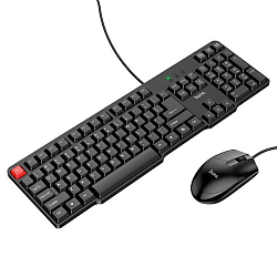 Клавиатура+мышь HOCO GM16, Business, чёрный