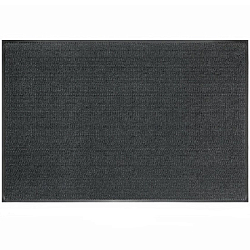 Коврик входной ИЗНОСОСТОЙКИЙ влаговпитывающий 80х120см толщина 8мм ТАФТИНГ серый LAIMA EXPERT 606885