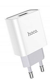 Сетевое ЗУ 1USB 2.1A HOCO C81A, Asombroso, microUSB, X37 cool, белый