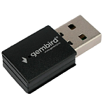 Адаптер WiFi+Bluetooth Gembird WNP-UA-017, 150 Мбит, мини, USB