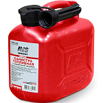 Канистра топливная пластик 5л.AVS TPK-05 (красная) 