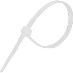 Хомут-стяжка CABLEXPERT NYT-250x7.6, 250 мм х 7.6 мм, белые (100 шт.)