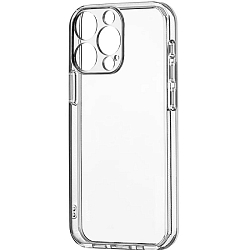 Силиконовый чехол Clear Case для iPhone 15 Pro, 2mm прозрачный (в техпаке)