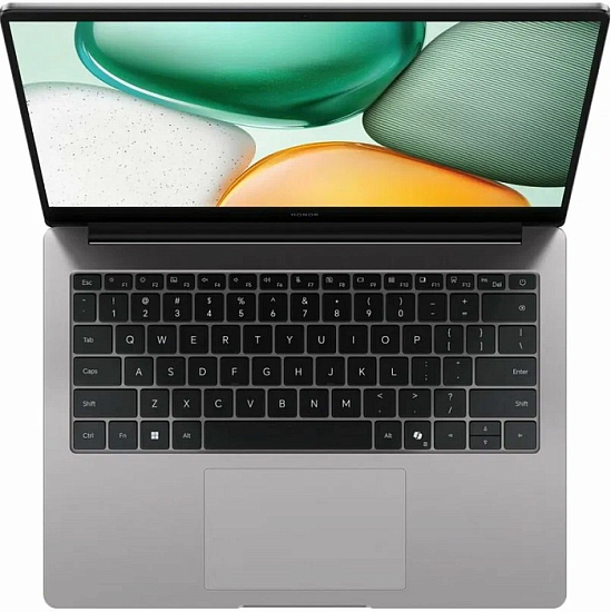 Ноутбук 14" HONOR MagicBook (Intel Core i3-1315U/ 8ГБ/ SSD 512ГБ) (5301ALXB), серый