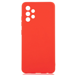 Силиконовый чехол SILICONE CASE для Samsung Galaxy A32 (Красный)