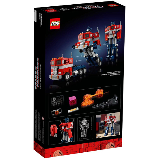Конструктор LEGO Icons 10302 Оптимус Прайм Transformers